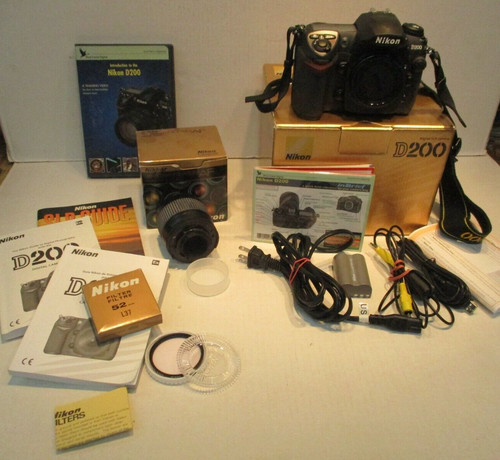 Nikon d200 black - slr, digital